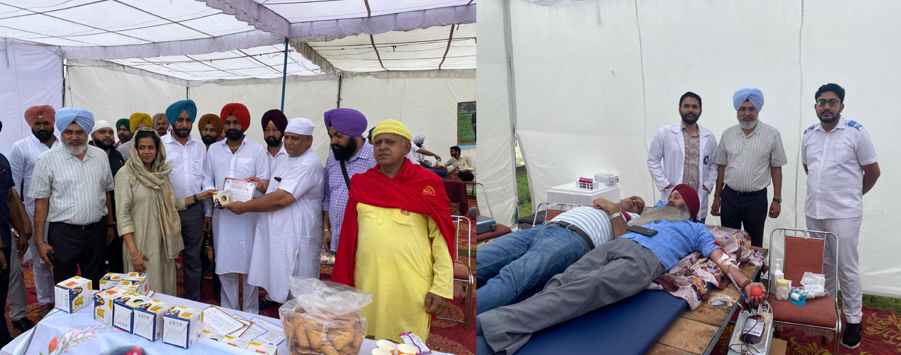 Red Cross SAS Nagar holds Blood Donation Camp on the death anniversary of Col Manpreet Singh Kirti Chakra